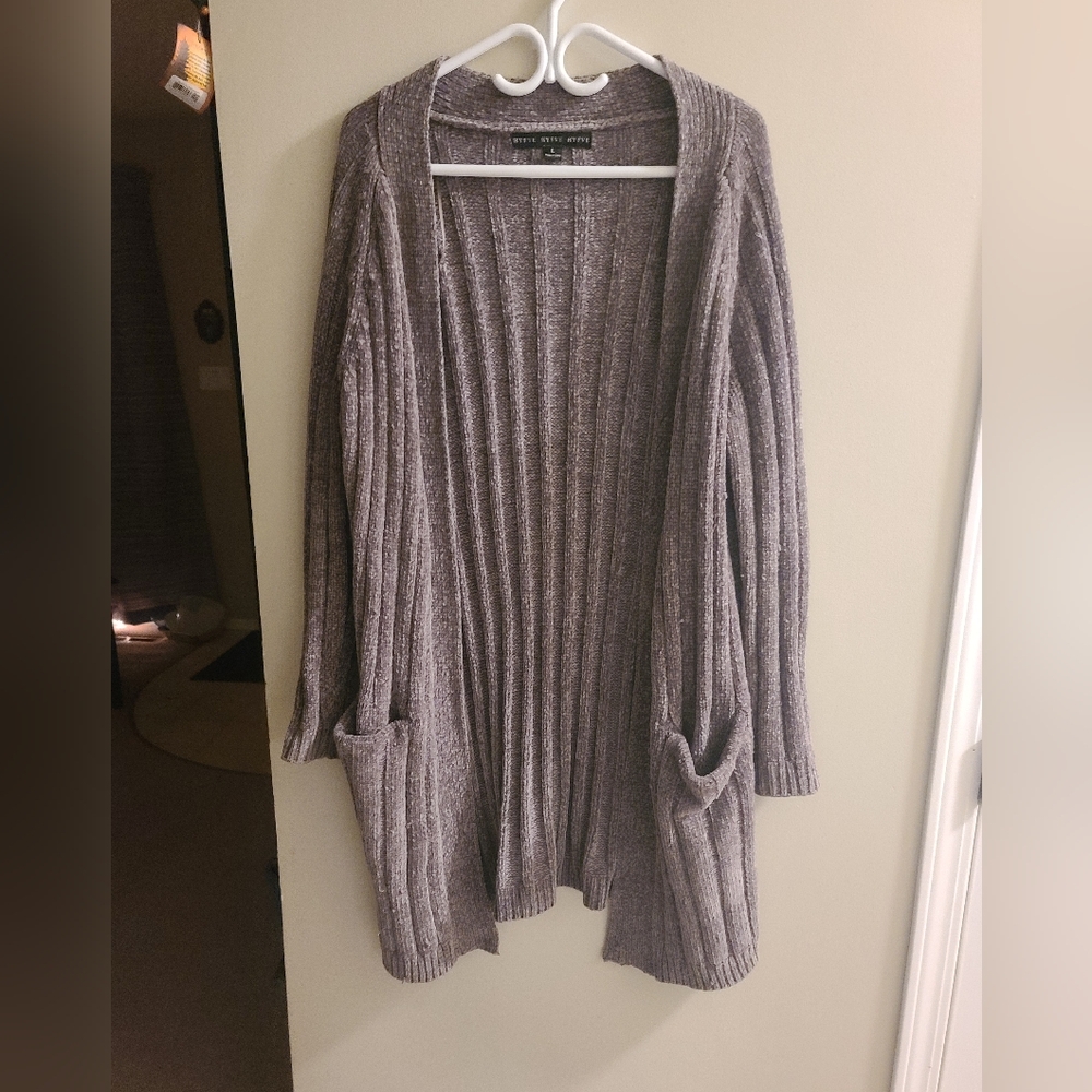 🦄 HYFVE oversized Chenille cardigan